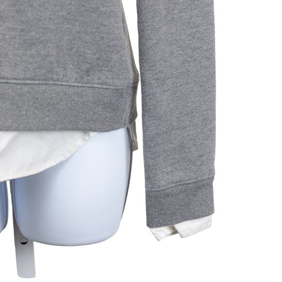 Pinch x Cole Haan Collared Gray White Sweatshirt XS - Picture 5 of 7